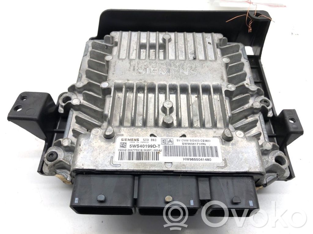 Citroen C5 Unidad de control/módulo ECU del motor 