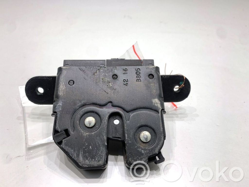 Fiat Tipo Tailgate exterior lock 