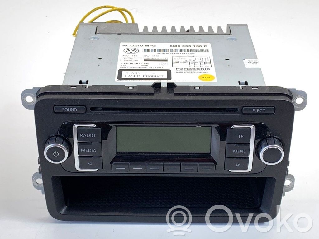 Volkswagen Polo V 6R Panel / Radioodtwarzacz CD/DVD/GPS 