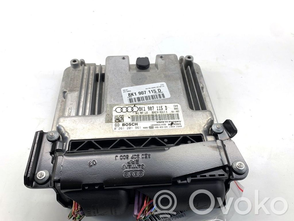 Engine control unit/module ECU   8K1907115D