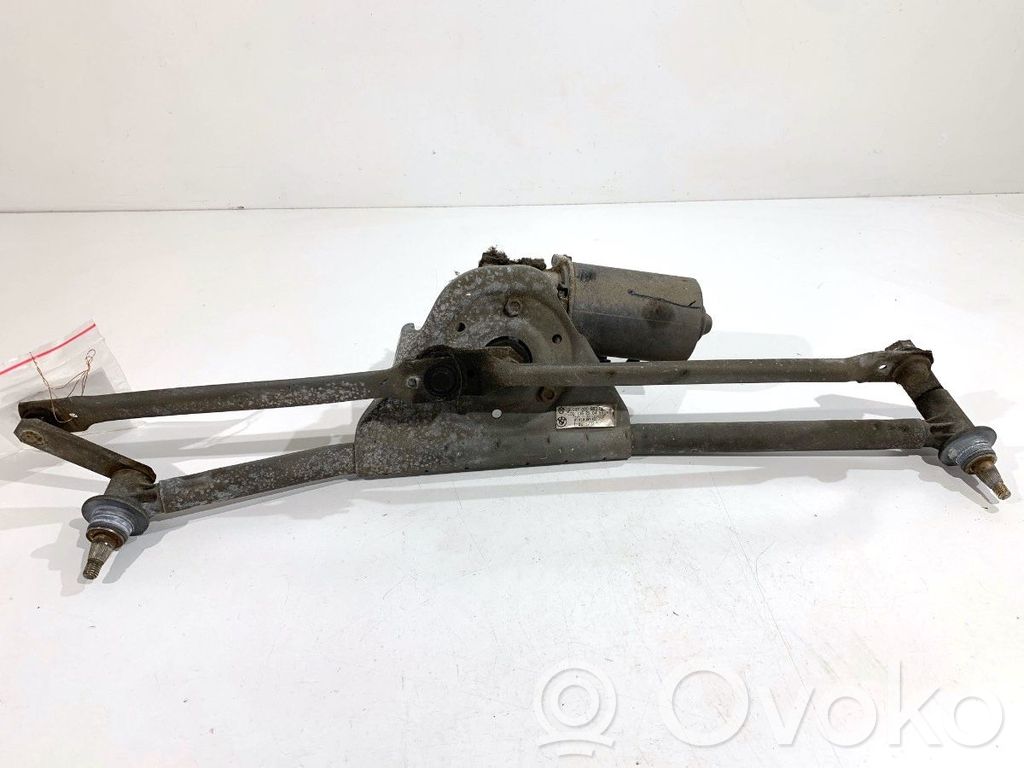 BMW 3 E36 Mechanizm i silniczek wycieraczek szyby przedniej / czołowej 
