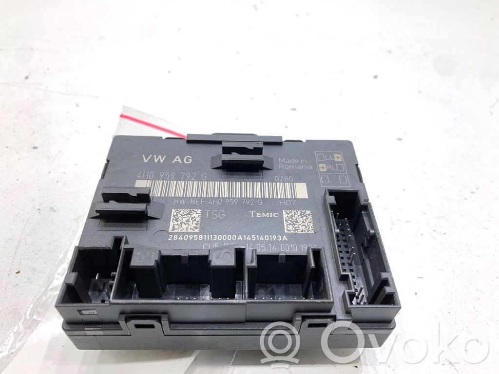 Audi A8 S8 D4 4H Alte unități/module de control 