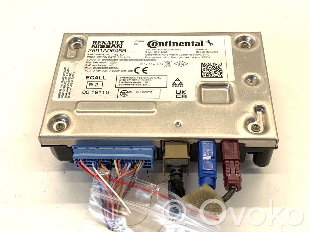Other control units/modules   2591A9645R