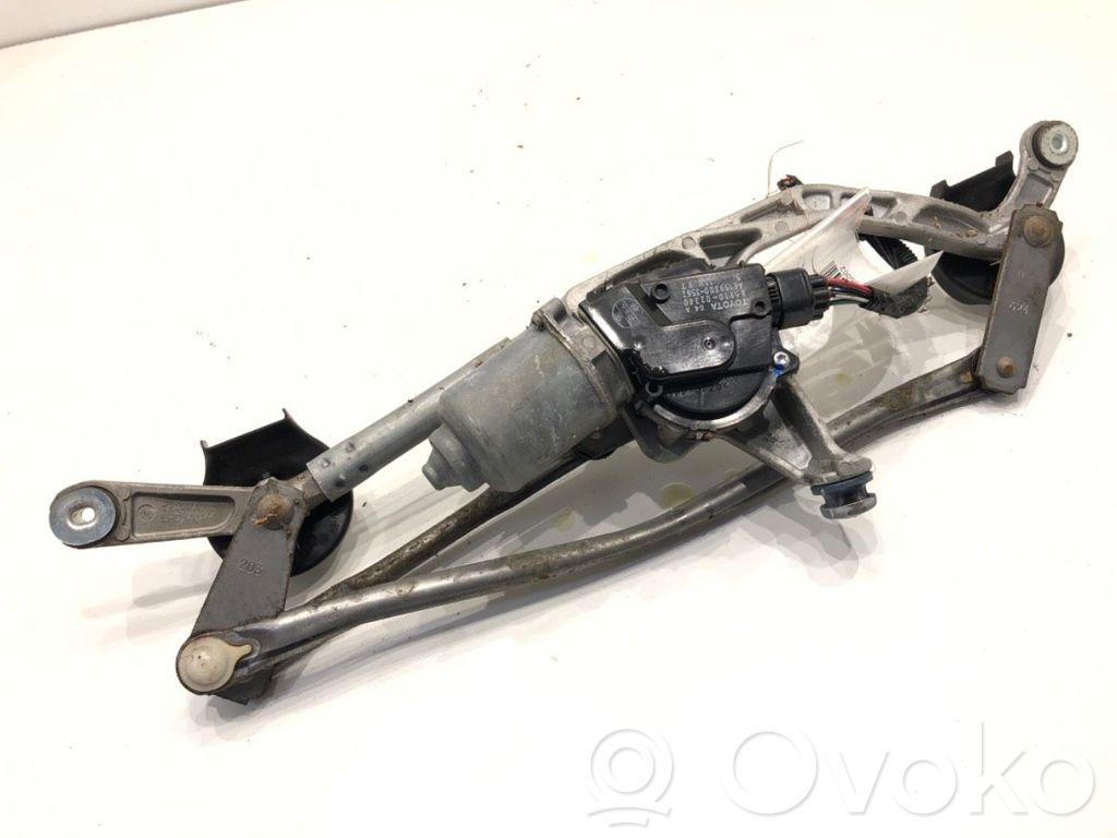 Toyota Auris E180 Tiranti e motorino del tergicristallo anteriore 