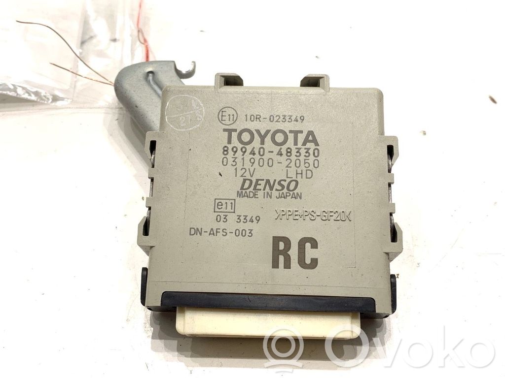 Lexus RX III Otras unidades de control/módulos 