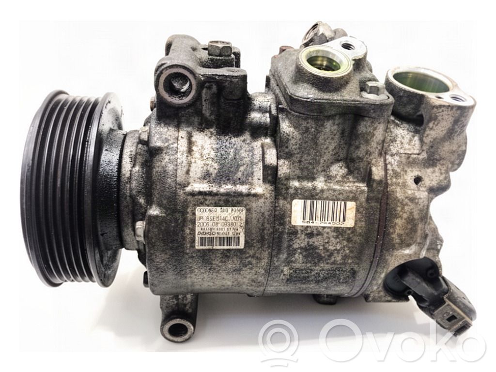 Audi A4 S4 B7 8E 8H Ilmastointilaitteen kompressorin pumppu (A/C)