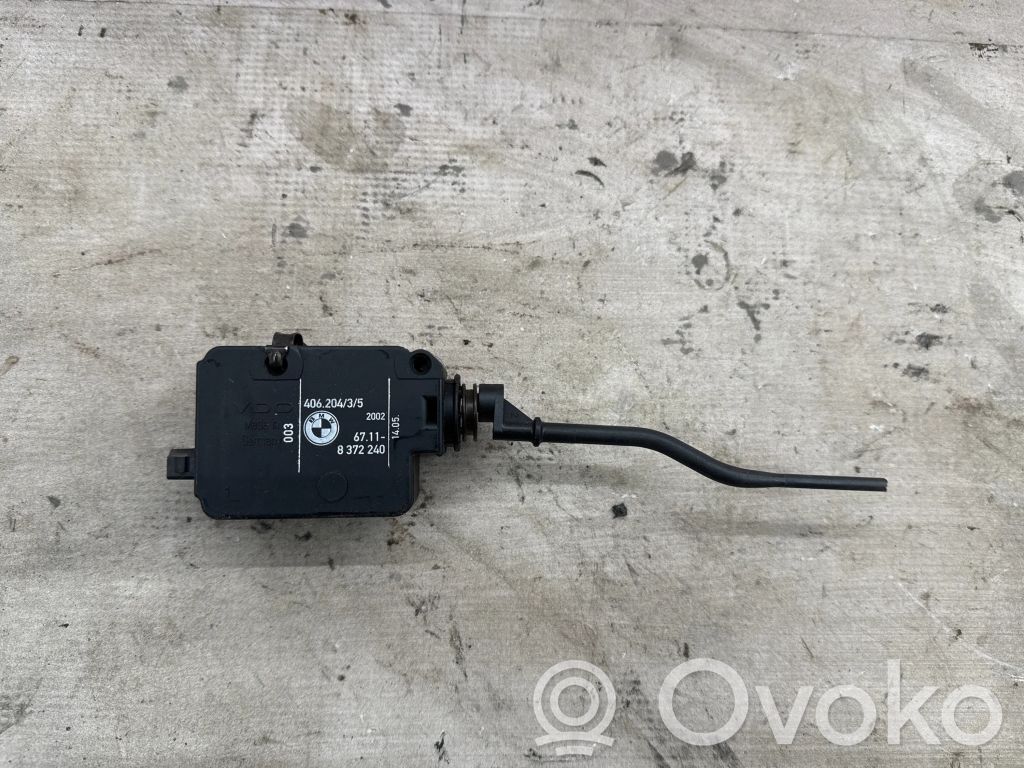 BMW 3 E46 Fuel tank cap lock motor 