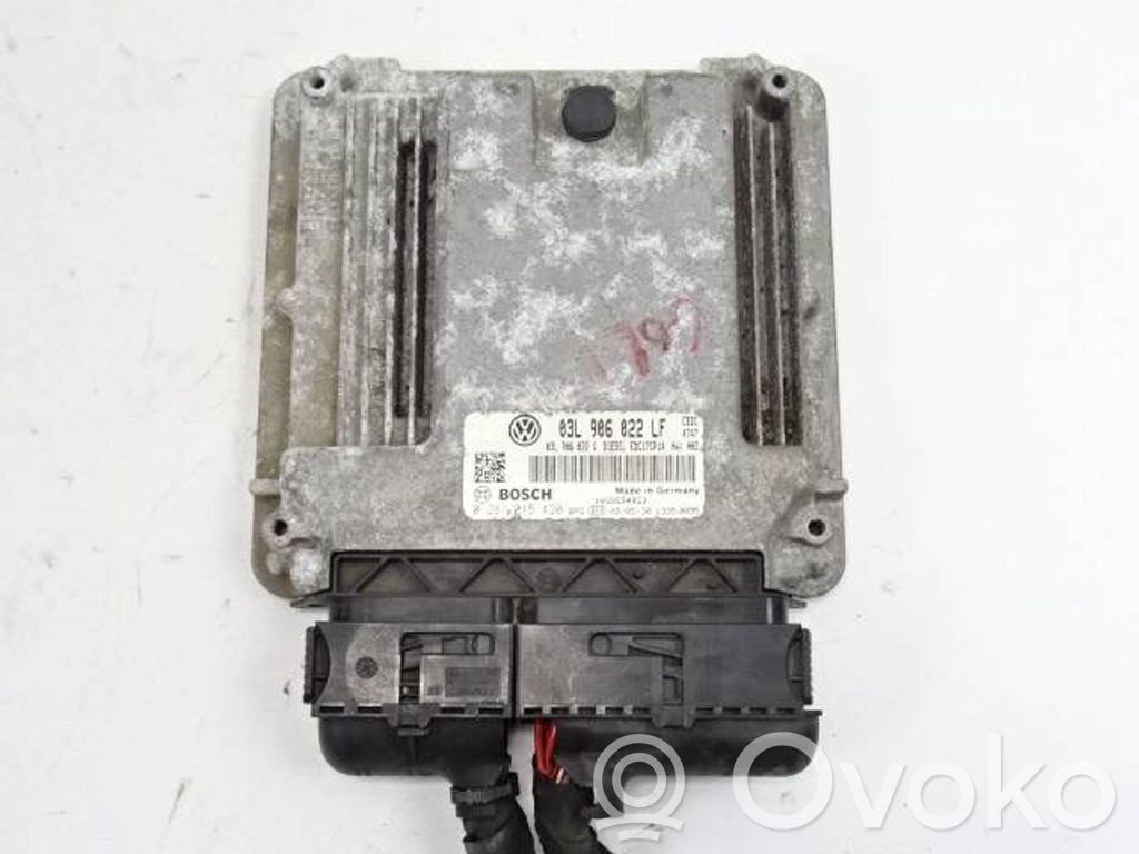 Engine control unit/module   03L906022F,03L906022G,03L906022LF,0281015420