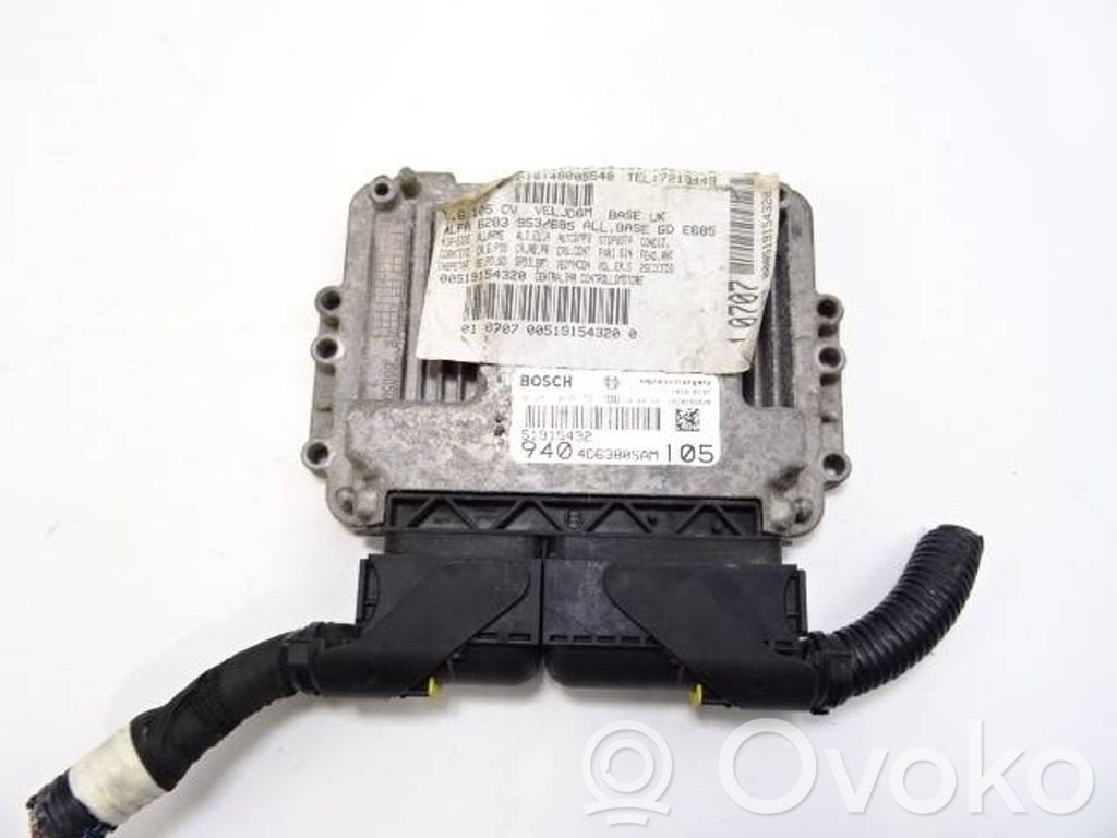 Alfa Romeo Giulietta Engine control unit/module 