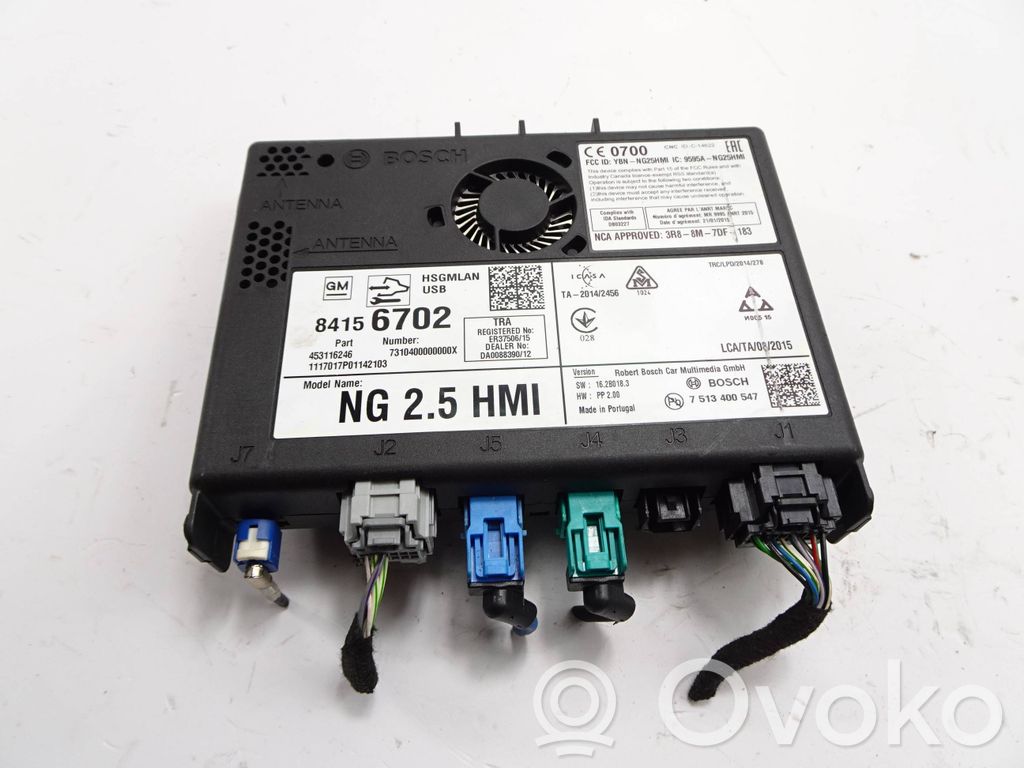 Opel Astra K Other control units/modules 