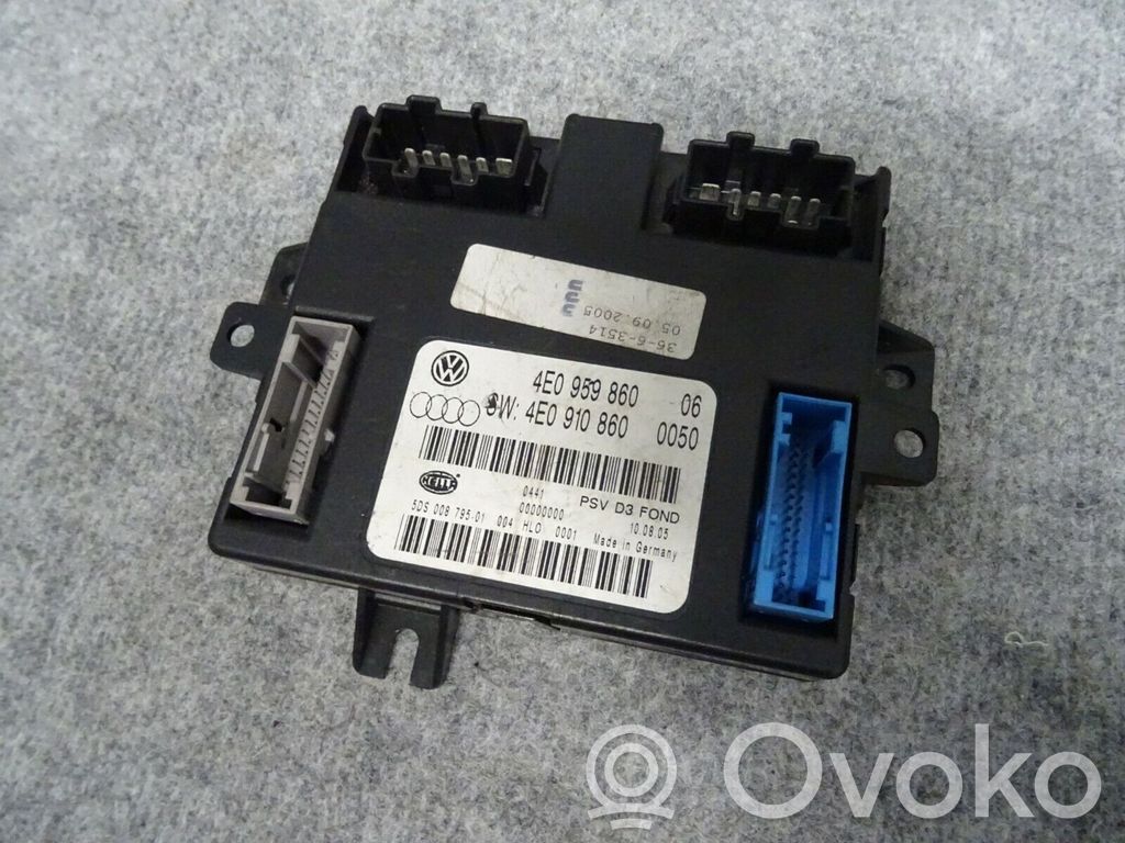 Audi A8 S8 D3 4E Module confort 
