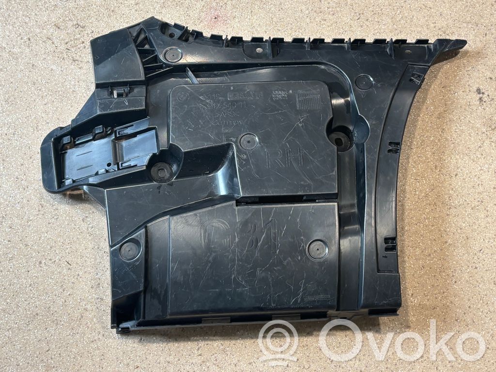BMW 5 G30 G31 G38 Suport montare bară spate 