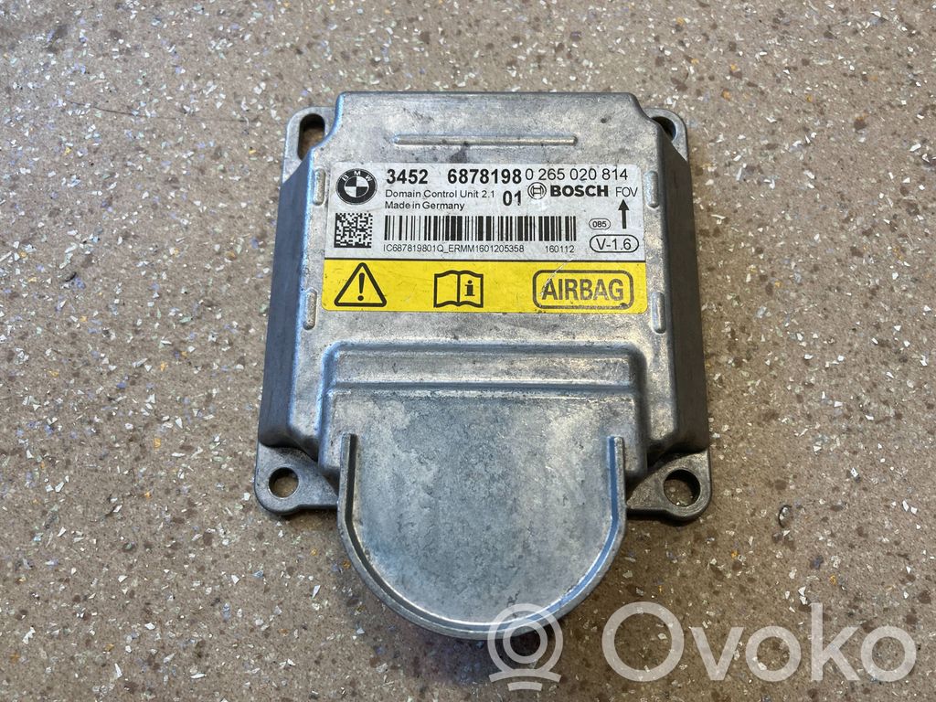 BMW X3 F25 Sterownik / Moduł Airbag 