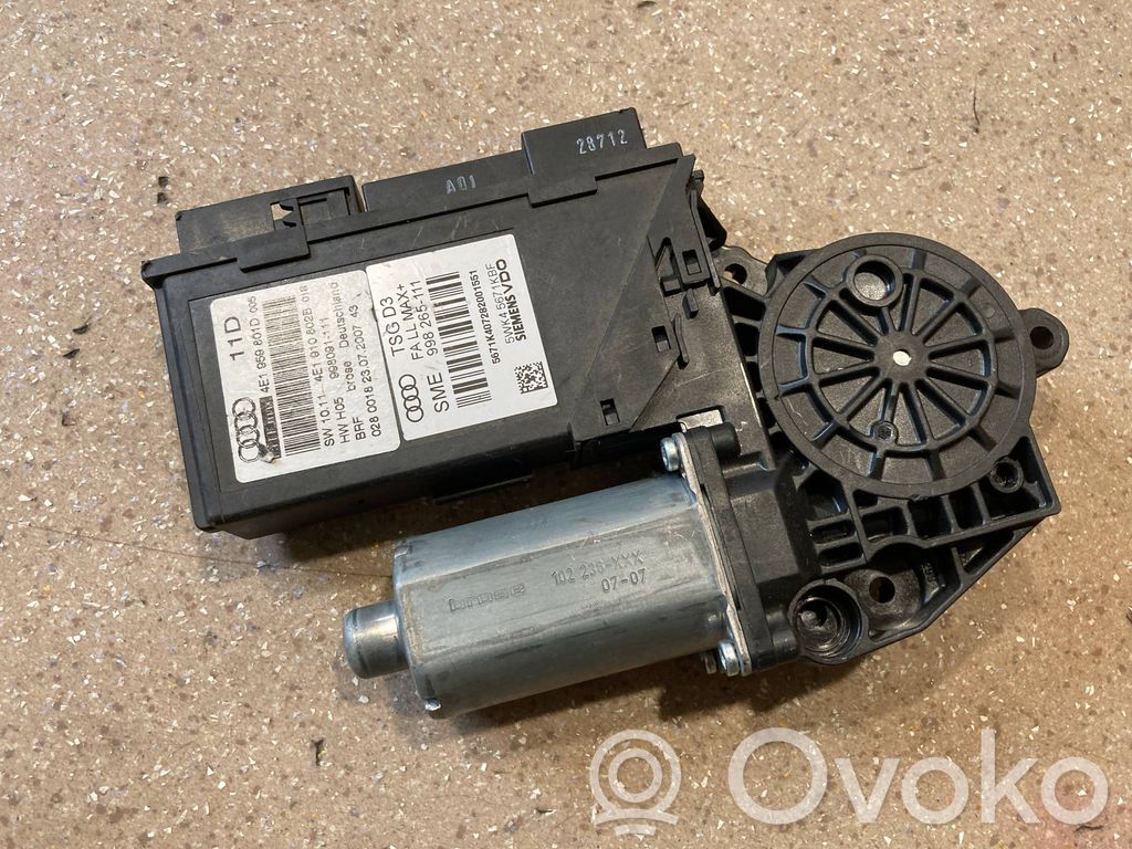 Front door window regulator motor   4E1910802B
