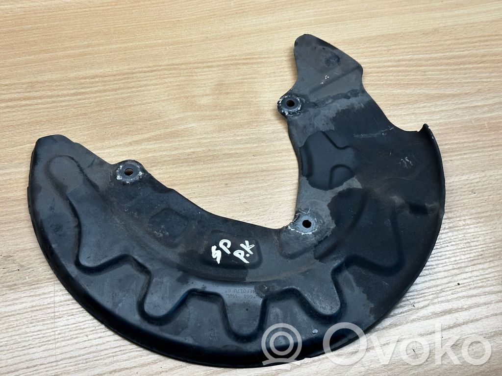 Volkswagen Golf Sportsvan Spritzblech Abdeckblech Ankerblech Bremsen vorne 