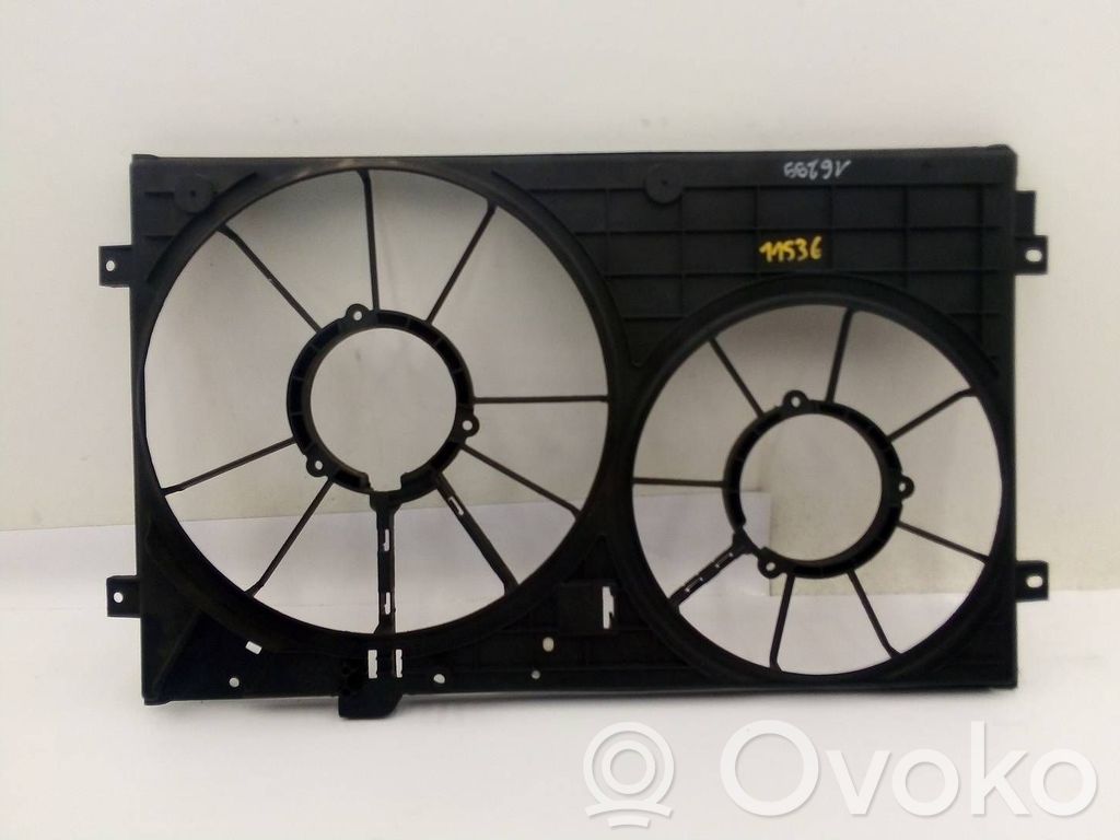 Seat Leon (1P) Radiator cooling fan shroud 