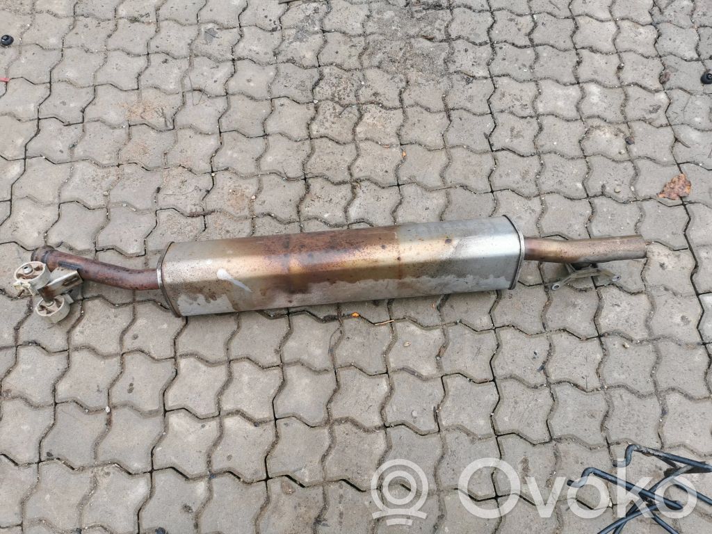 Citroen Berlingo Aizmugurējais izpūtēja bundulis 