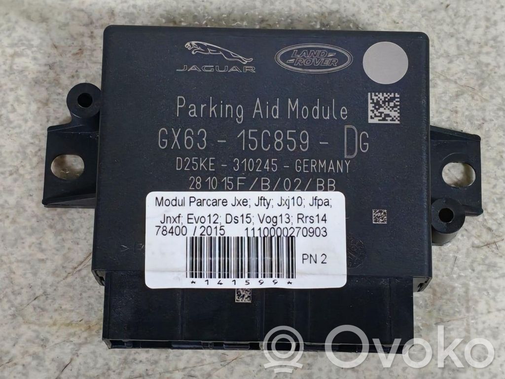 Land Rover Range Rover Sport L494 Parking PDC control unit/module 