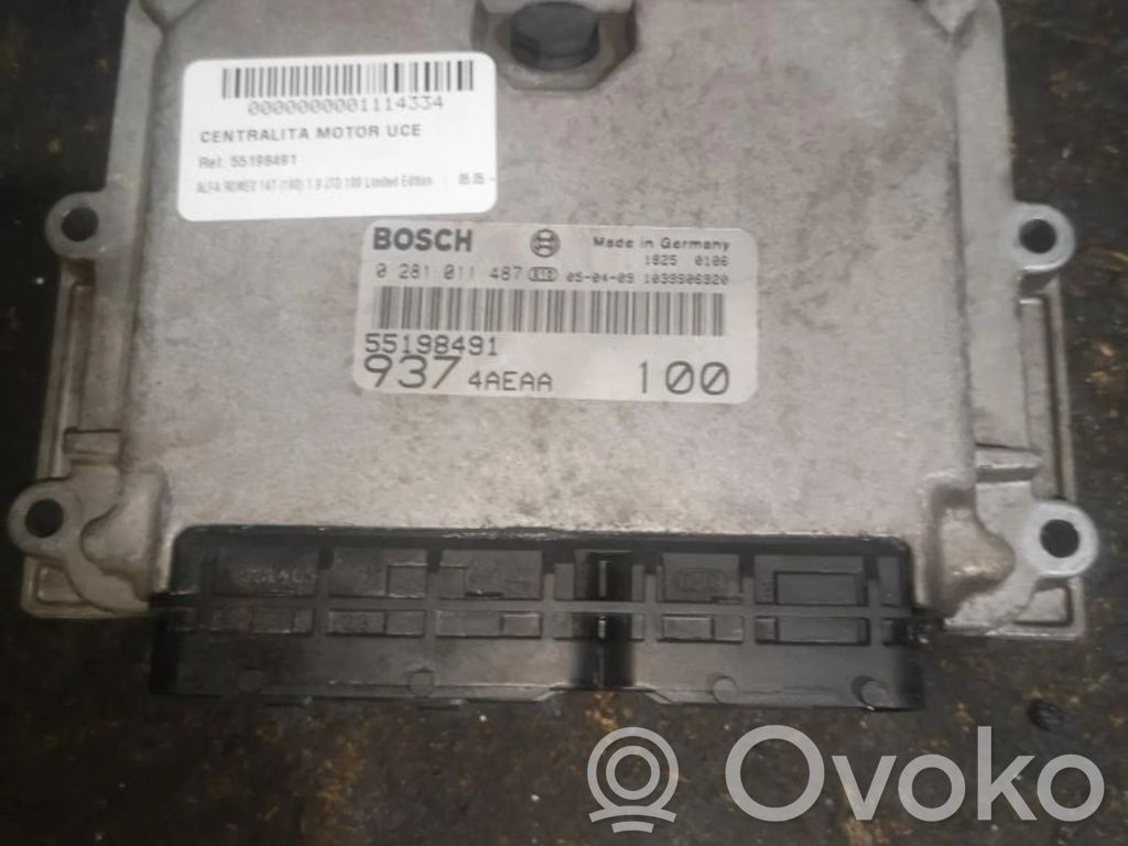 Alfa Romeo 166 Engine control unit/module ECU 