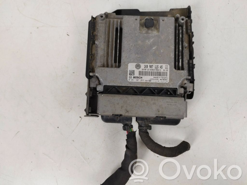 Engine control unit/module   1K0907115AS,1K0907115AA,0261S07063