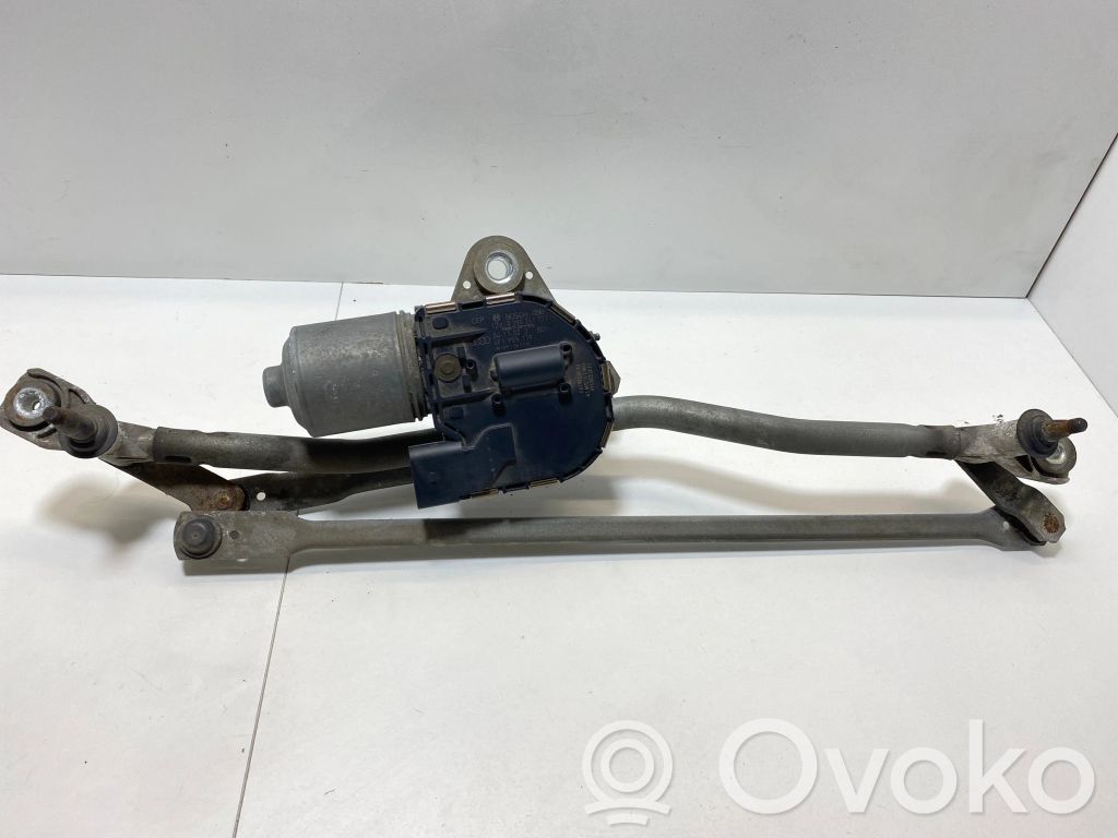 Audi A6 S6 C6 4F Wischergestänge Wischermotor vorne 