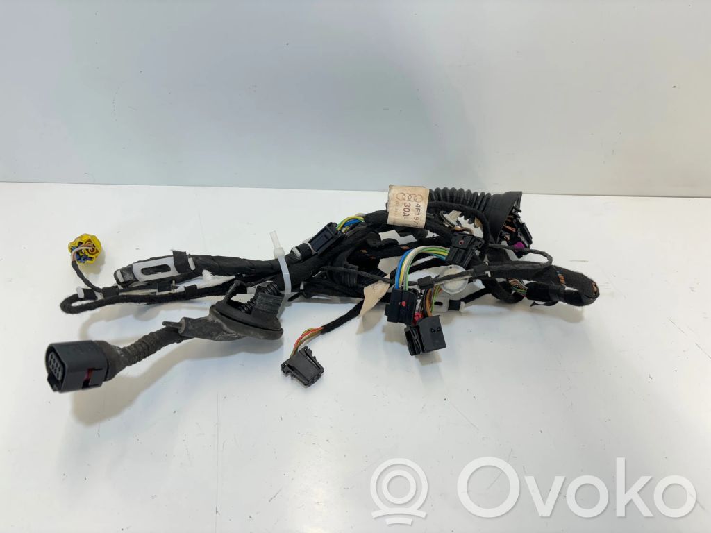 Audi A6 S6 C6 4F Cableado de puerta delantera 