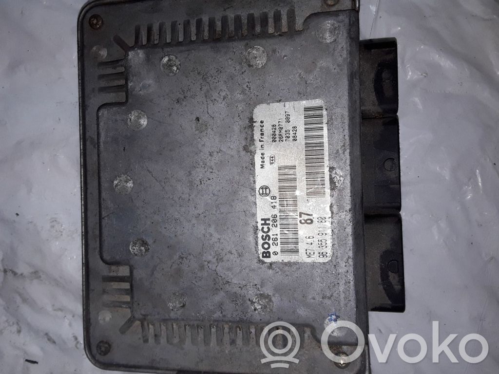 Peugeot 607 Engine control unit/module 