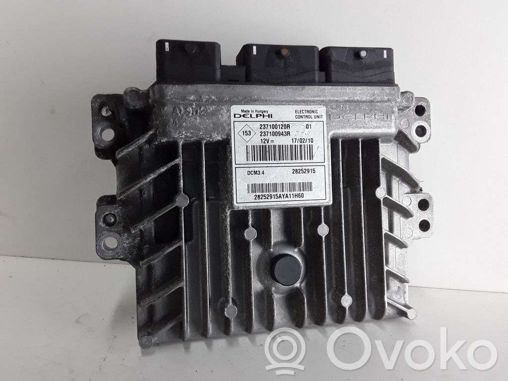 Renault Megane III Engine control unit/module 