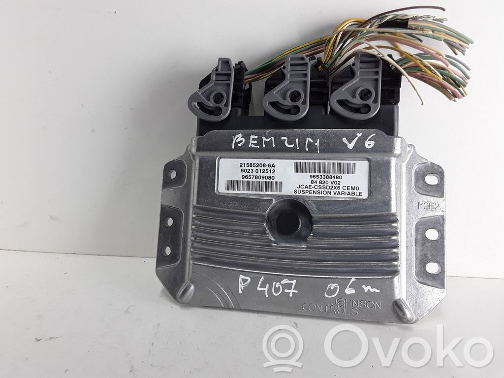 Peugeot 407 Calculateur moteur ECU 