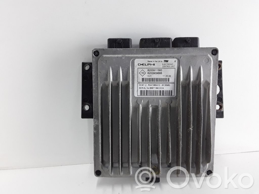 Engine control unit/module   8200911560,8200909666