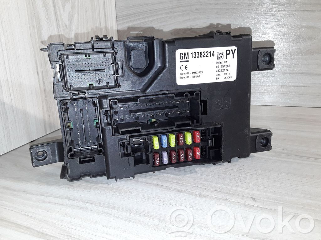 Opel Corsa D Fuse module 