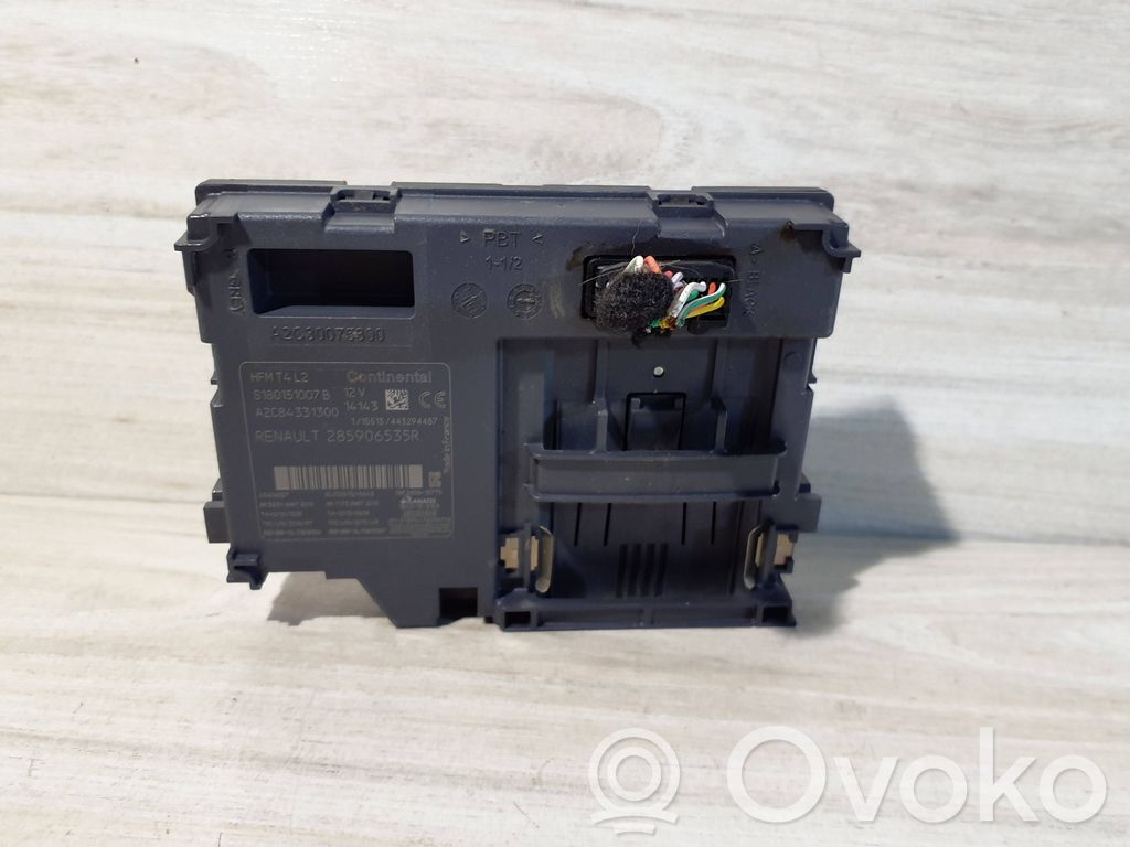 Renault Captur Ignition key card reader 