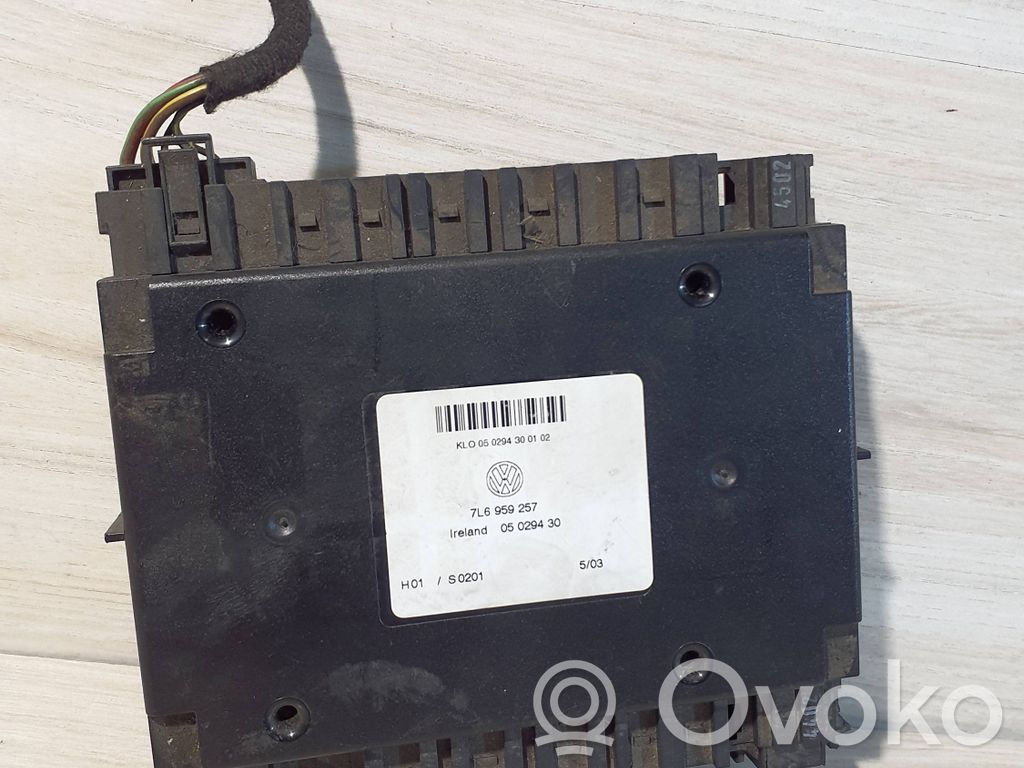 Volkswagen Touareg I Moduł / Sterownik komfortu 