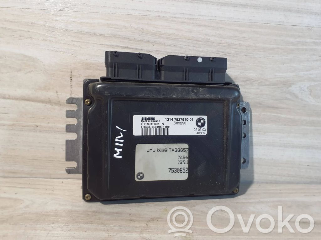 Mini One - Cooper R50 - 53 Engine control unit/module 