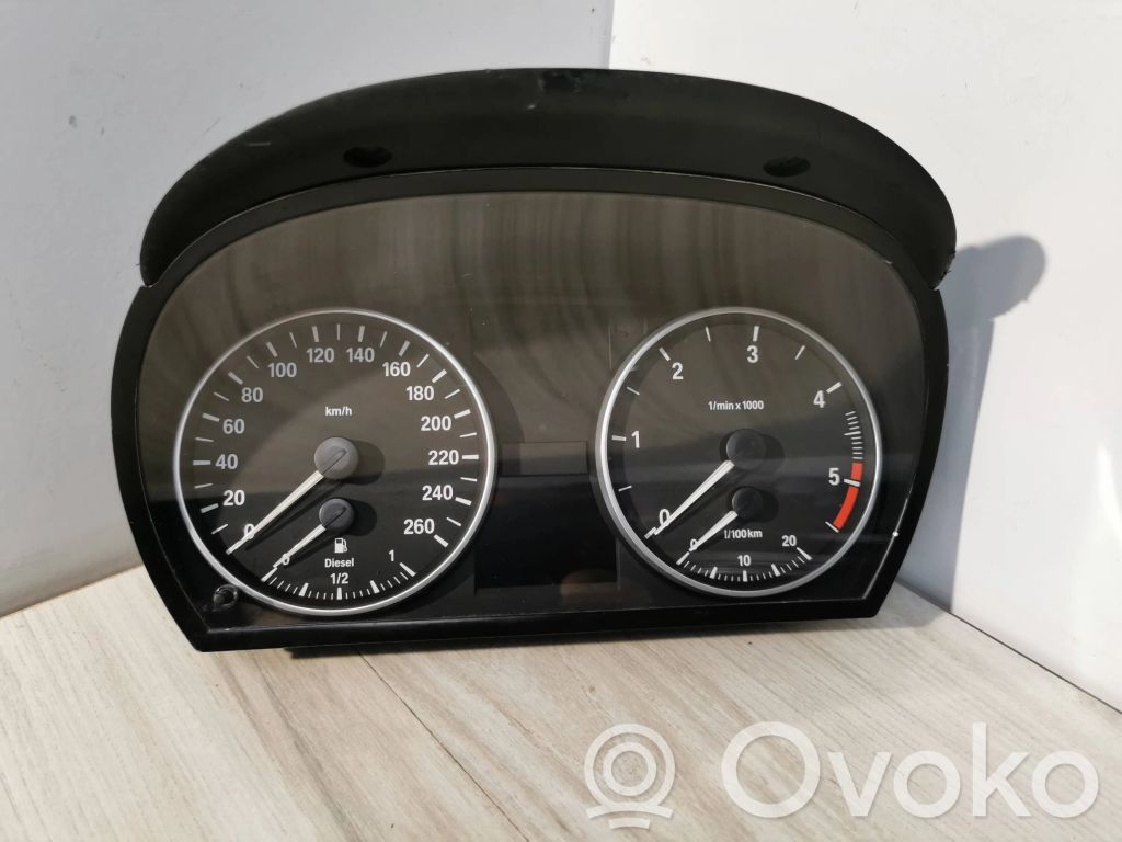BMW 3 E90 E91 Speedometer (instrument cluster) 