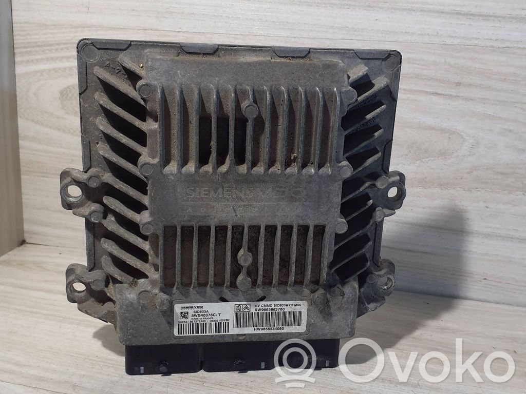 Peugeot Expert Engine control unit/module 