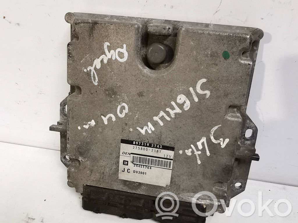 Opel Signum Engine control unit/module 