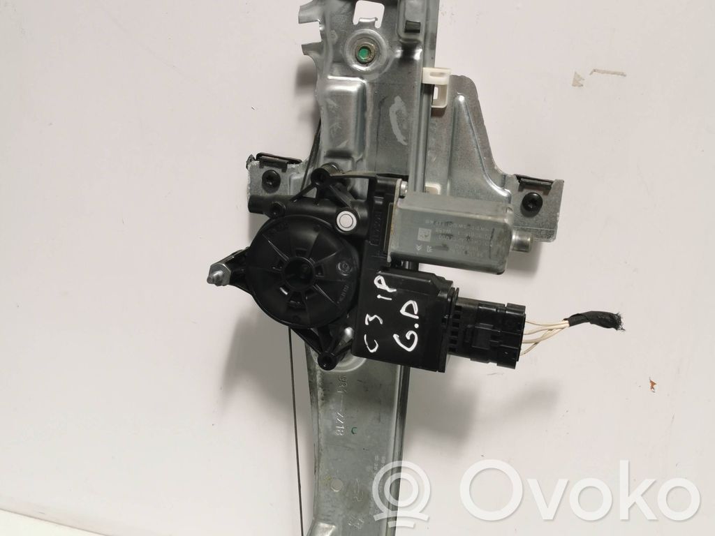 Citroen C3 Mécanisme lève-vitre de porte arrière avec moteur 