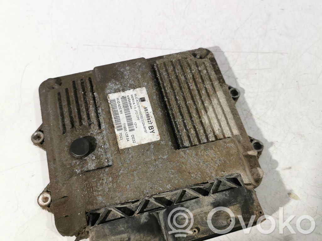 Opel Meriva A Engine control unit/module 