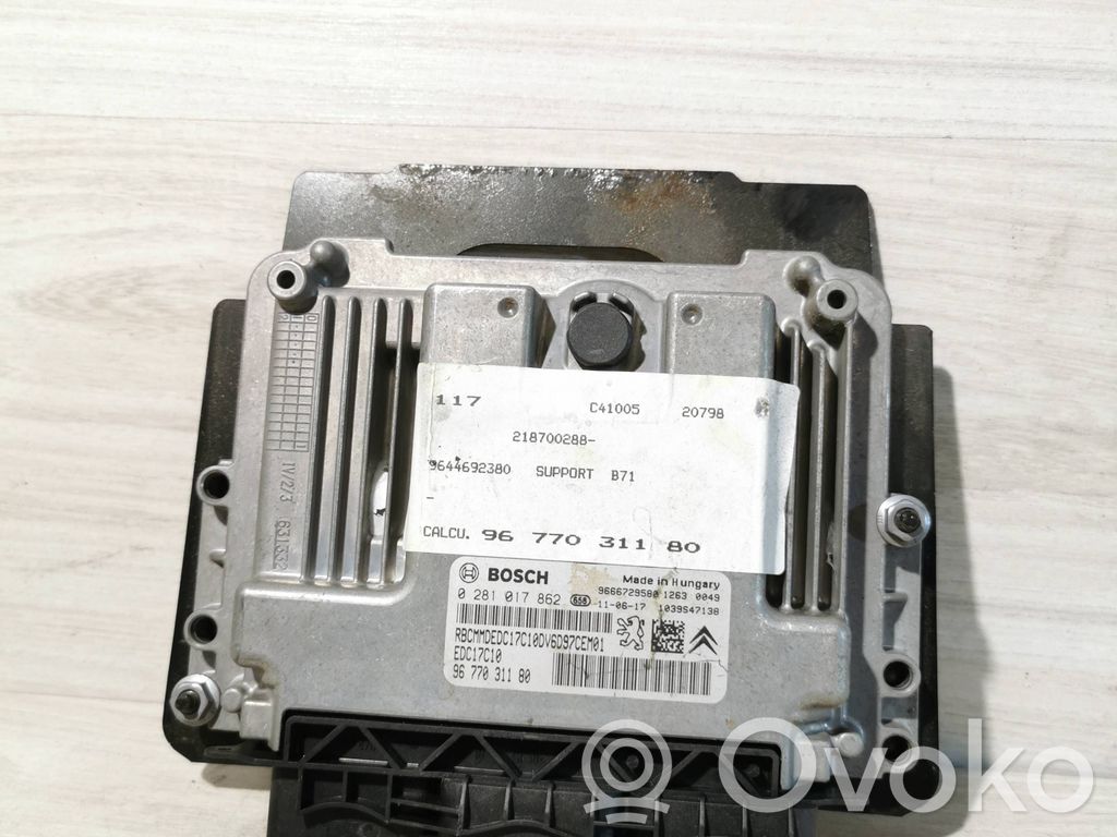 Citroen C4 II Engine control unit/module 