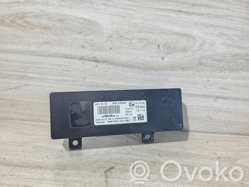 Citroen C4 Cactus Other control units/modules 