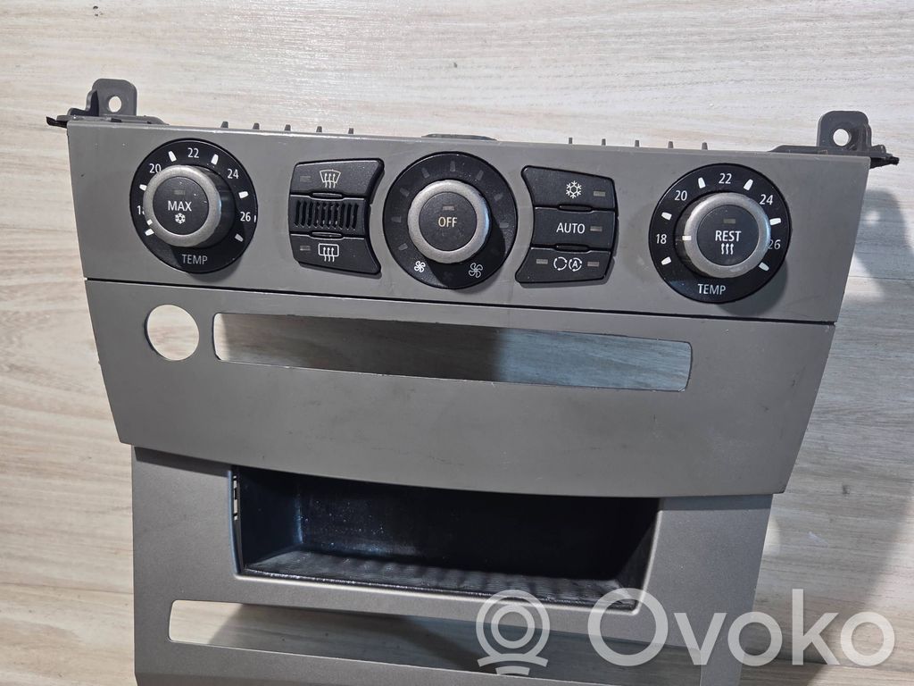 BMW 5 E60 E61 Climate control unit 