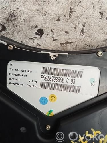 Geschwindigkeitsmesser Cockpit   RHYDW10TD,P9636708880C03