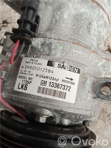 Opel Astra J Air conditioning (A/C) compressor (pump) 