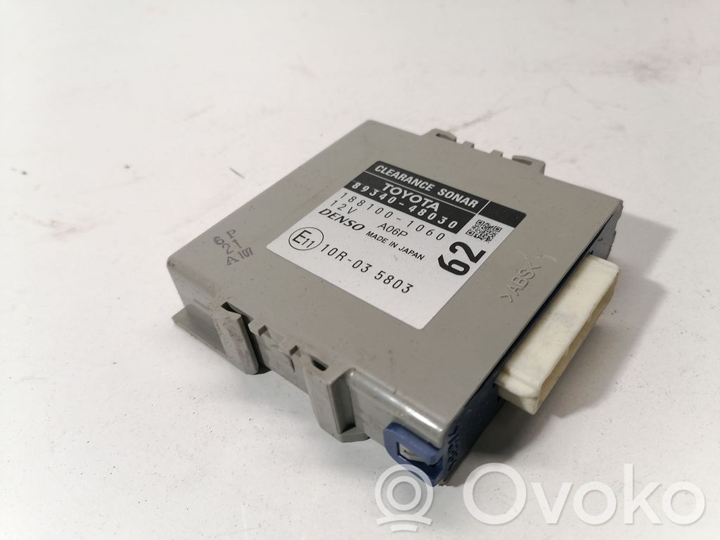 Lexus RX 450H Parking PDC control unit/module 
