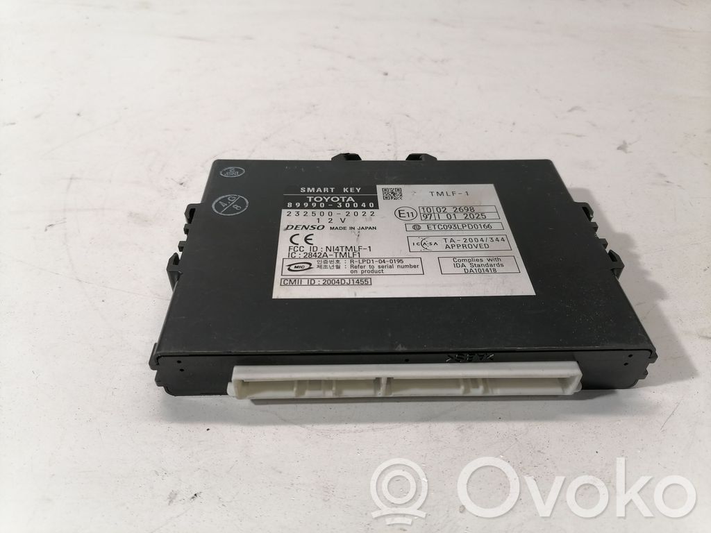 Lexus GS 300 350 430 450H Moduł / Sterownik systemu uruchamiania bezkluczykowego 