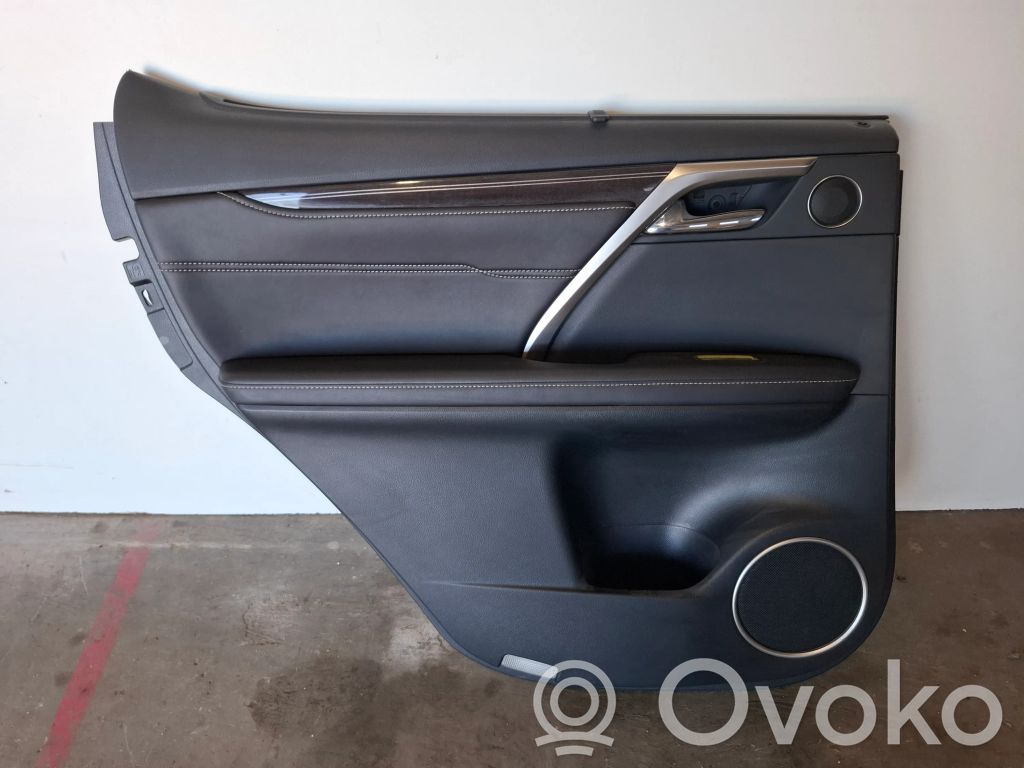 Lexus RX 450H Boczki / Poszycie drzwi tylnych 