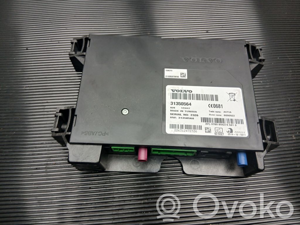 Volvo V60 Phone control unit/module 