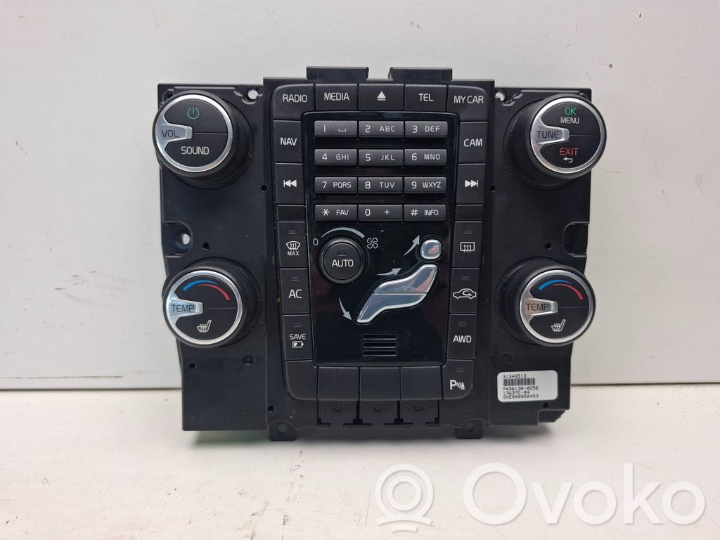 Volvo V60 Climate control unit 