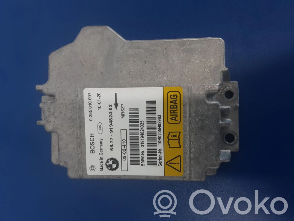 BMW Z4 E89 Airbag control unit/module 